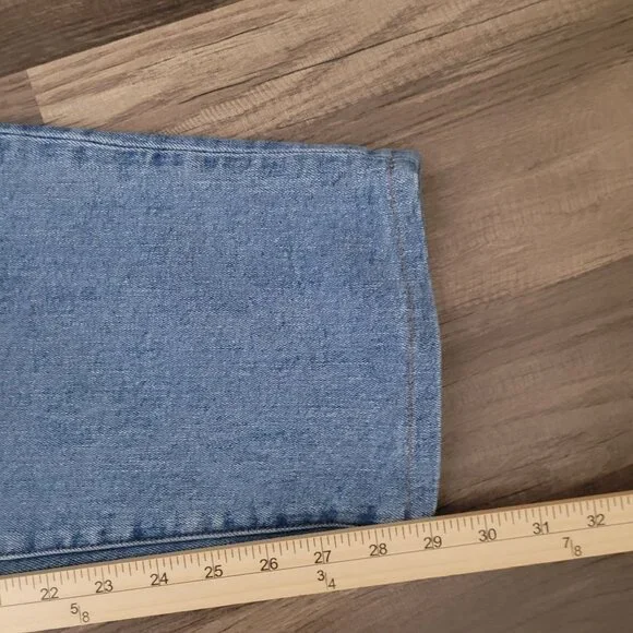 Lands End Mens Square Rigger Straight Leg Denim Jeans Size 37x29 Traditional Fit - Picture 11 of 12